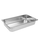 K048 Stainless Steel 1/1 Gastronorm Tray 100mm