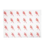GH036 Burger Wrapping Paper Sheets Red 245 x 300mm (Pack of 1000)