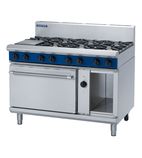 Evolution GE58D-P 8 Burner Propane Gas Fan-assisted Dual Fuel Oven Range