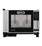 BAKERTOP MIND Maps Plus DT409-2Y 4 Grid 3 Phase Electric Combination Oven with Commissioning