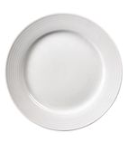 U091 Linear Wide Rimmed Plates 250mm (Pack of 12)