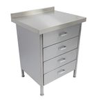 DRAWER4 Stainless Steel Ambient Drawer Unit