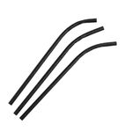FB140 Bendy Paper Straws Black 210mm (Pack of 250)