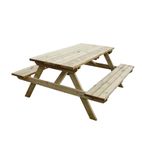 Image of CG095 Wooden Picnic Bench 5ft