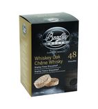 FE643 Food Smoker Whiskey Oak Flavour Bisquette (Pack of 48)