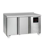 Green SPI-7-135-20-SB Heavy Duty 290 Ltr 2 Door Stainless Steel Refrigerated Prep Counter