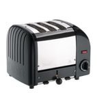 30076 3 Slice Vario Black Toaster