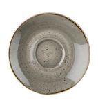 DK567 Round Cappuccino Saucers Peppercorn Grey 158mm (Pack of 12)