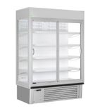 SUPER SUNNY14 1335mm Wide Stainless Steel Multideck Display Fridge With Self Closing Doors