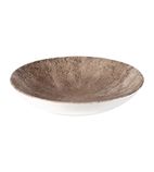 Evolve DY915 Stone Zircon Brown Coupe Bowls 248mm