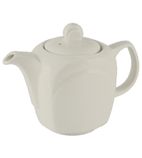 V8254 Manhattan Bianco Teapots 21oz (Pack of 6)