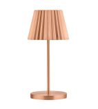 Dominica FU991 LED Cordless Table Lamp Brushed Copper 260mm (Pack of 6)