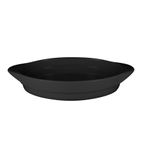 S1174/B Chef's Fusion Oval Platter Black 37cmx25cm