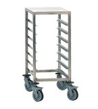 12487-01 Full Gastronorm Racking Trolley (7 Shelves)