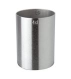 CZ344 Stainless Steel Thimble Measure 40ml
