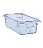 GP579 ABS Food Storage Container Blue GN 1/3 100mm