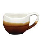 Image of Monochrome DY167 Bulb Espresso Cups Cinnamon Brown 70ml (Pack of 6)