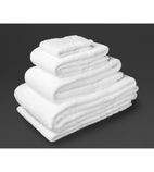 Image of HB622 Savanna Face Cloth White (Pack of 10)