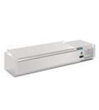 G-Series FA854 5 x 1/4GN Refrigerated Countertop Food Prep Topping Unit