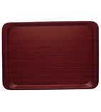Capri CA3646E73 Laminate Canteen Tray Mahogany 460mm
