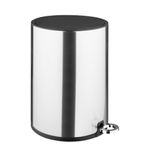 HT478 Brushed Steel Pedal Bin 3Ltr