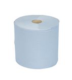 GD301 Blue Maxi Wiper Rolls 2ply (Pack of 2)
