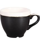 Monochrome DR686 Espresso Cup Onyx Black 89ml (Pack of 12)