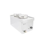 NPWB2 2 x Round Pot Electric Countertop Wet Heat Bain Marie