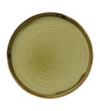 Image of FE394 Harvest Green Walled Plate 220mm (Pack of 6)