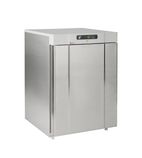 Image of Compact F200 S 128 Ltr Undercounter Single Door Stainless Steel Freezer