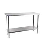 DR348 900mm Self Assembly Stainless Steel Centre Table