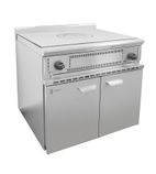 USHO/N Natural Gas Solid Top Oven
