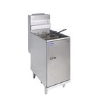 35C+ NAT 20.5 Ltr Natural Gas Freestanding Single Tank Fryer (2 x Baskets)