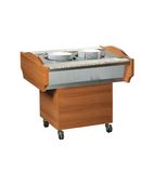 GB900PLATE 100 Plate Mobile Heated Dispenser