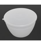 Y841 Polypropylene Pudding Basins 1700ml (Pack of 12)