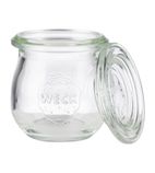 FT197 Weck Glasses With Lid 75ml (Pack of 12)