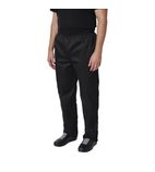 A582-3XL Vegas Chef Trousers Polycotton Black - 3XL