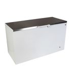 EL71SS 701 Ltr White Chest Freezer With Stainless Steel Lid
