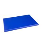 J036 High Density Thick Blue Chopping Board Standard 450x300x25mm