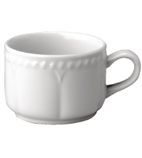 Buckingham White P850 Stackable Tea Cups 212ml (Pack of 24)