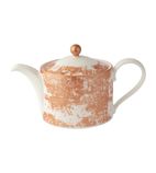 Image of FE104 Crushed Velvet Copper Charnwood Tea Pot S S (Pack of 1)