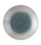 FS916 Raku Duo Agate Evolve Coupe Plate Topaz 286mm (Pack of 12)