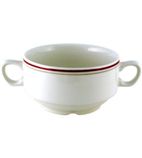 Clyde M055 Nova Handled Soup Bowls 398ml (Pack of 24)