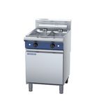 Evolution E66 2 x 17.5 Ltr Electric Freestanding Twin Tank Fryer (2 x Baskets)