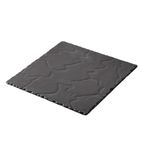 BE355 Basalt Plate Slate Effect Square 15 x 15cm