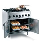 Opus 700 OG7002/N 6 Burner Natural Gas Oven Range