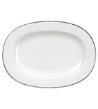 Alchemy Mono W564 Oval Dishes 207mm (Pack of 12)