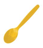 Image of DL123 Polycarbonate Spoon Yellow (Pack of 12)