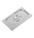 Image of DW458 Heavy Duty Stainless Steel 1/4 Gastronorm Tray Lid