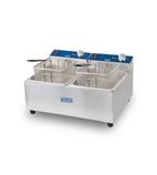 Lynx Prime LPDF2 2 x 5 Ltr Electric Countertop Twin Tank Fryer (2 x Baskets)